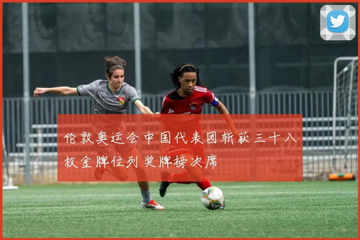 伦敦奥运会中国代表团斩获三十八枚金牌位列奖牌榜次席